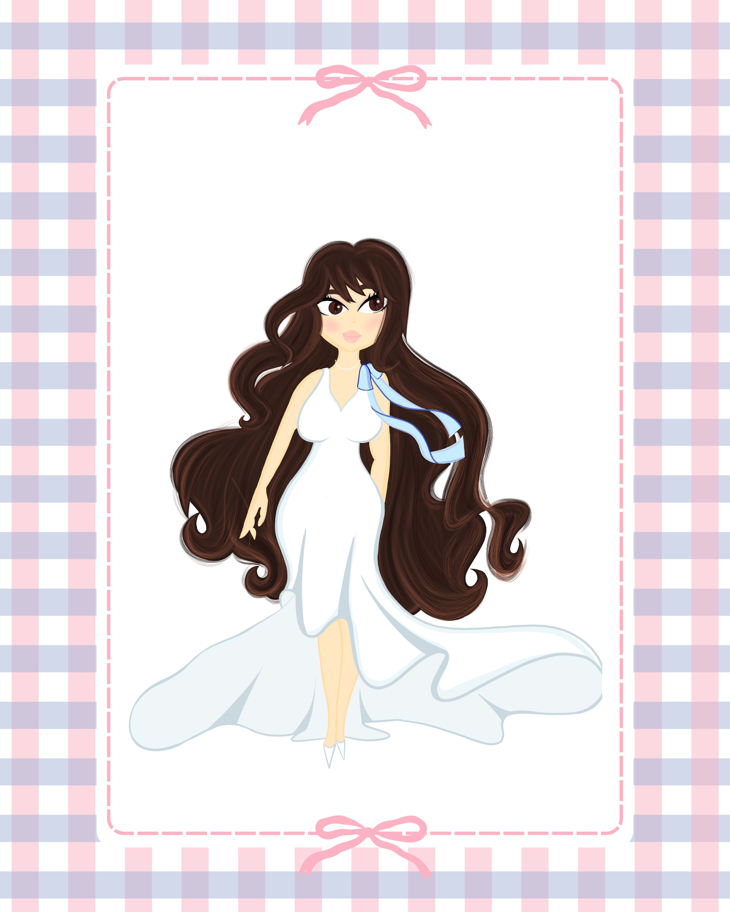 The Elegant White Dress